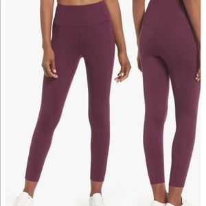 Girlfriend Collective // NWOT Compression High Rise Leggings Plum XS